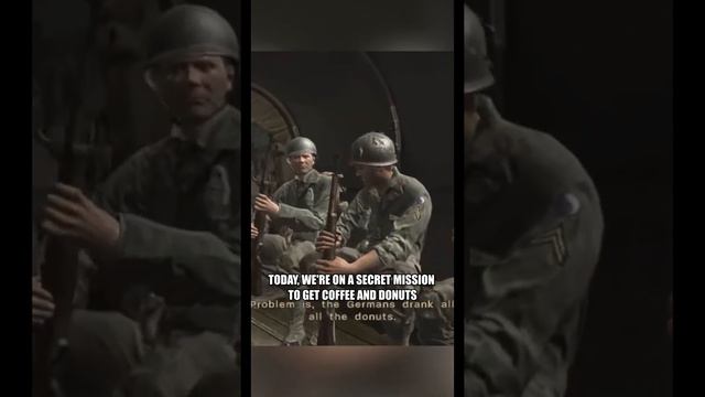 They said THIS in Call of Duty 3!?