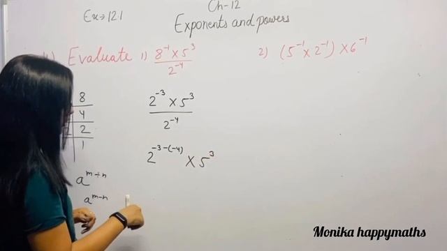 Exponents and Powers | Class 8th Chapter 12 Exercise-12.1 Question-4 | NCERT