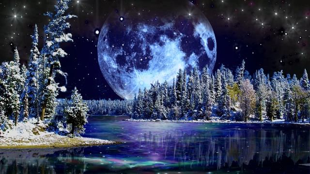 Сказочное озеро- (футаж) смотреть онлайн