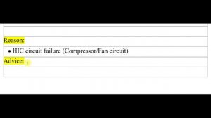 what mean panasonic inverter split ac error code e02