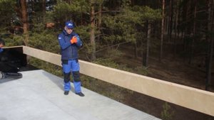 8.3. Строительство каркасной бани с плоской крышей. НАПЛАВЛЯЕМАЯ КРОВЛЯ. Строй и Живи.