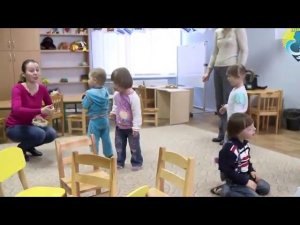 Групповое занятие с детьми 4-5 лет с синдромом Дауна на украинском языке