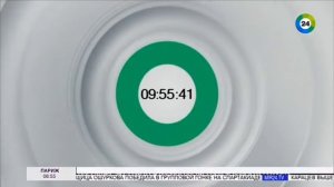 Переход с настроечной таблицы на часы и начало эфира канала МИР 24 16.08.2022