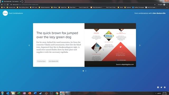Font Combinations | Canva Tutorial