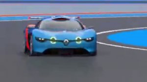 Renault Alpine reborn, lightweight sports-car 880kg 400hp (A110-50)
