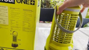 TechTalk: Ryobi One+ 18V Cordless 2022 Bug Zapper Demonstration & Review