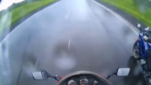 Мотосезон 2017, покатушка Suzuki rf400v и Kawasaki zzr400