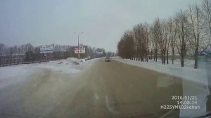 газель с самоблок дак ускорение/разгон зима