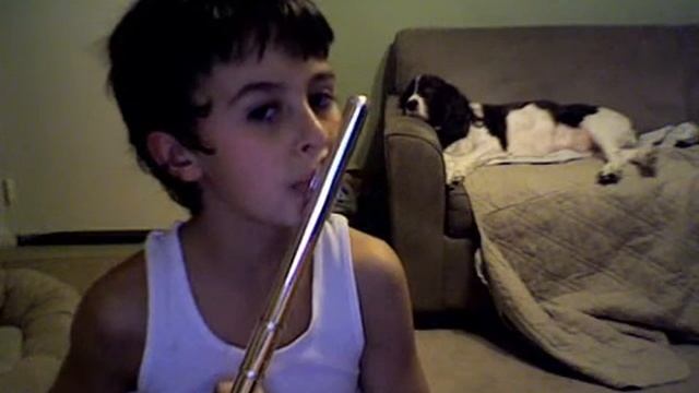 How to play Au Claire De La Lune смотреть онлайн