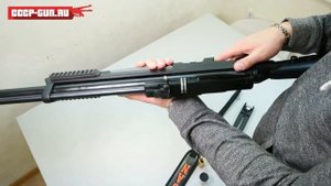 Пневматическая винтовка Hatsan AT 44-10 TACT, PCP (Видео-Обзор)
