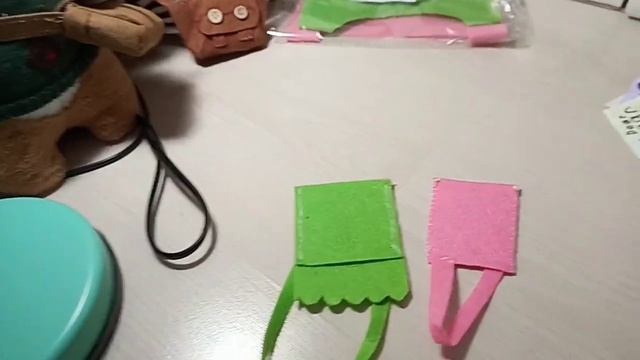 распаковка клубничного бокса #распаковка #уточка Моника и собачка Юкки /радужная бухта