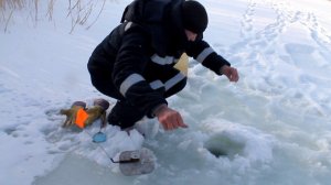 Щука на жерлицы. Загоняли нас эти щуки.Щука на балансир.