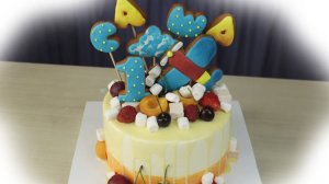 Детский торт с топперами без мастики - Я - ТОРТодел!