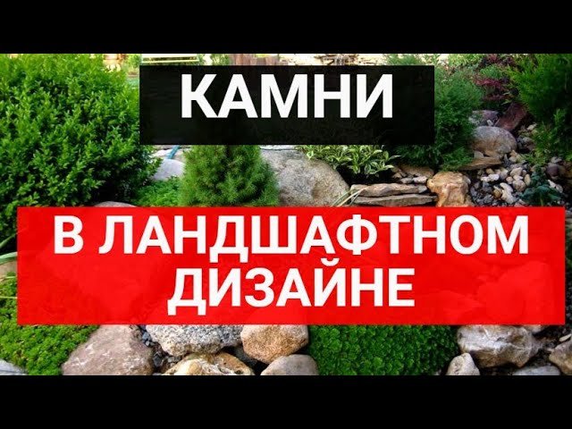 Камни для ландшафтного дизайна - 100+ фото, как обустроить участок