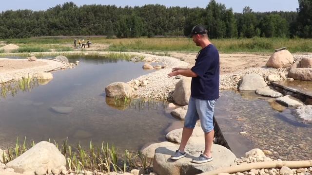 Комплекс декоративных водоёмов в Московской области. 2021. Часть 3.2