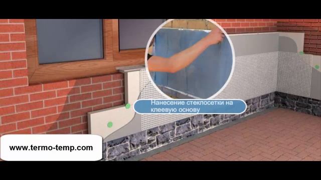 12 этапов утепления фасада дома пенопластом смотреть онлайн