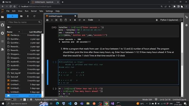 Chapter 8 : Data Handling | Python Class 11 CBSE