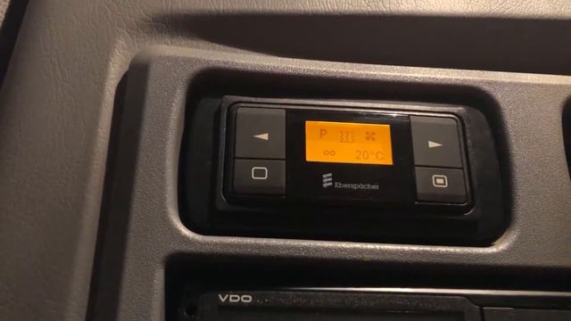 Как включать и выключать автономный отопитель Eberspacher !!!!КАМАЗ 5490