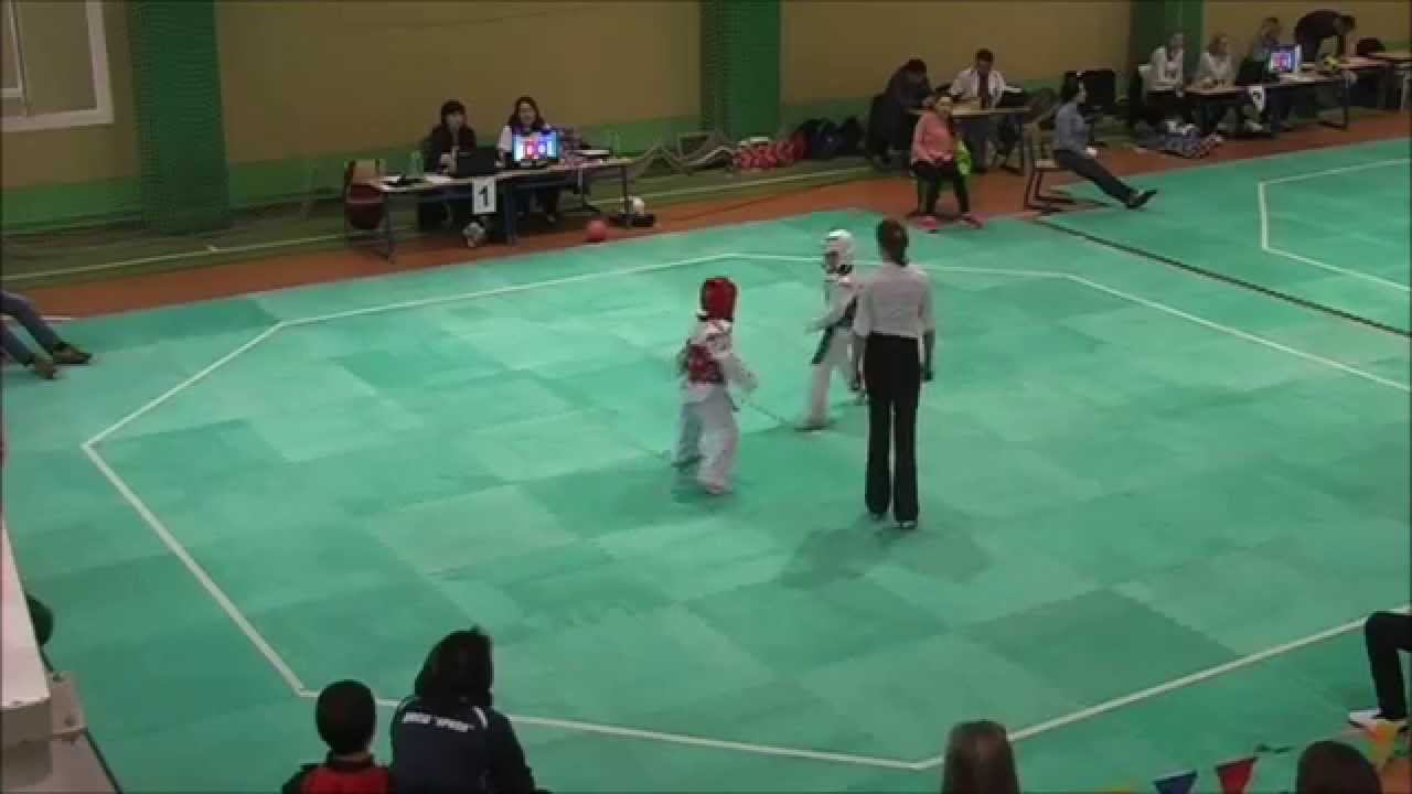 Taekwondo WTF. VIII Первенство Кубок Главы г. Дзержинский. 05.04.2015. Ахмеров-Латышев.