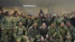 Сегодня на родную землю вернулись 17 военнослужащих из добровольческого отряда "Боотур"