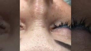 Снятие нарощеных ресниц.  Короткий мастер-класс
