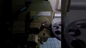 Кинопроектор 23 КПК-3 в работе)