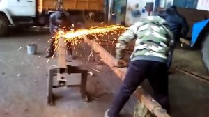 Работа болгаркой