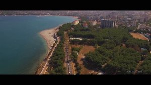 Геленджик, Толстый Мыс. Аэросъемка