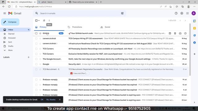How to create a GitHub account In Hindi | GitHub Account Kaise banaye in 2023 |Github Account Creat смотреть онлайн