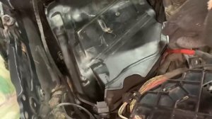 BMW 5 GT F07/F10/F11. Ремонт печки (отопителя).