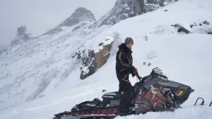 Обучение Управления горным снегоходом 1 от Романа.