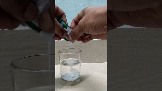 look of head & shoulders shampoo in water#science #experiment смотреть онлайн