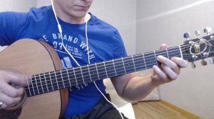 Михаил Круг - Владимирский централ гитара отрывки (fingerstyle guitar cover)