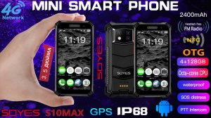 SOYES S10 MAX - МАЛЕНЬКИЙ И ЗАЩИЩЕННЫЙ СМАРТФОН (ПОЛНЫЙ ОБЗОР)