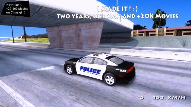 2013 Dodge Charger Rittman, Ohio Police - GTA San Andreas 1440p / 2,7K 60FPS _REVIEW смотреть онлайн