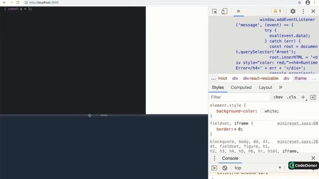 140. Expanding the Code Editor | React with Typescript