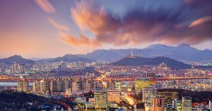 Панорамы Южной Кореи с музыкой релакс