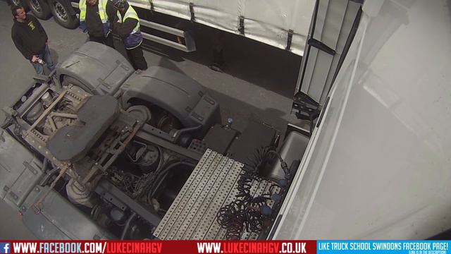 Class 1 Uncouple & Re-couple to DVSA Test conditions. смотреть онлайн