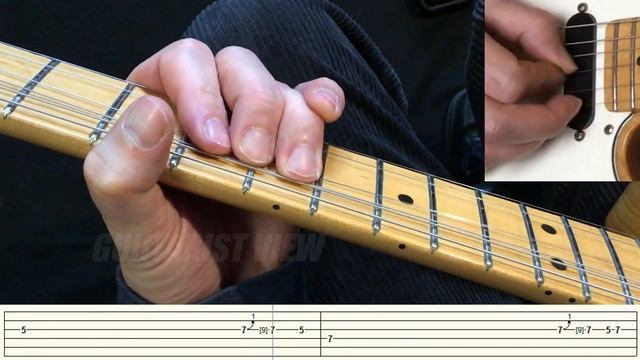 Slow Blues Lead Guitar - Beginner Lesson - With Tab