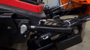 Отвал на Кировец К-7М. Как работает быстросъём.