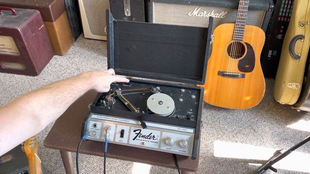 1966 Fender Echo FE1000 demo смотреть онлайн