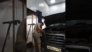 как снять Фару на Хендай Старекс