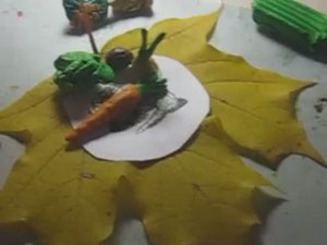 Делаем "ОБЪЁМНЫЙ НАТЮРМОРТ". Поделки-Самоделки (из пластилина и бумаги!)