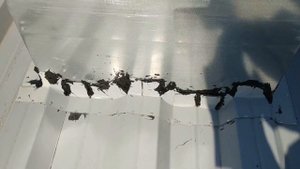 Гидроизоляция проходов через кровлю.