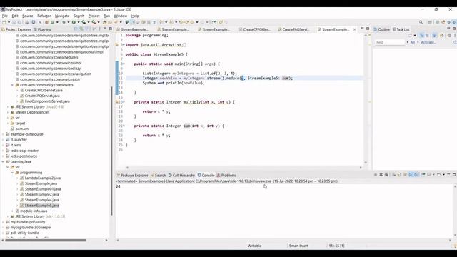 6. Java Stream - How to use reduce function in Stream смотреть онлайн