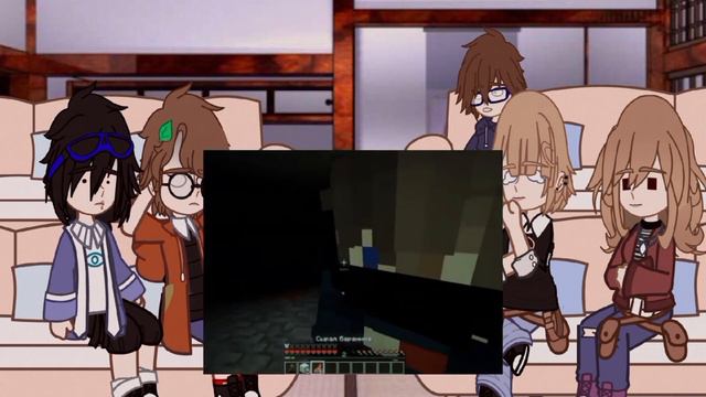 [Реакция персонажей Линча на Никиту Берга]#gachaclub #gachanox