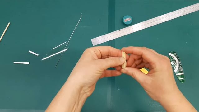 Контурная модель самолета Як-12 с резиновым двигателем из потолочки. Часть 1. Воздушный винт.