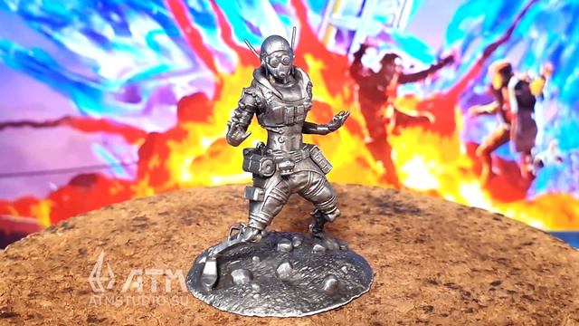 [ATM] Octane Apex Legends metal miniature figure handmade figure fun art смотреть онлайн
