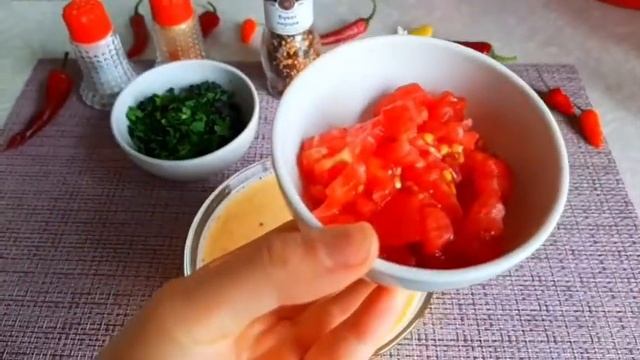 ?️ОВОЩНОЙ ОМЛЕТ-МАКСИМУМ ВКУСА! Авторский рецепт! #овощнойомлет #омлетнасковороде #омлетрецепт смотреть онлайн