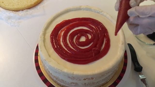 Клубничный крем для торта за 10 минут! Ягодная прослойка для торта и начинка для капкейков